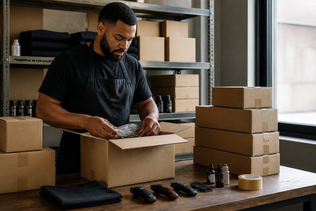 Barber Supply Shipping Times for Shops
