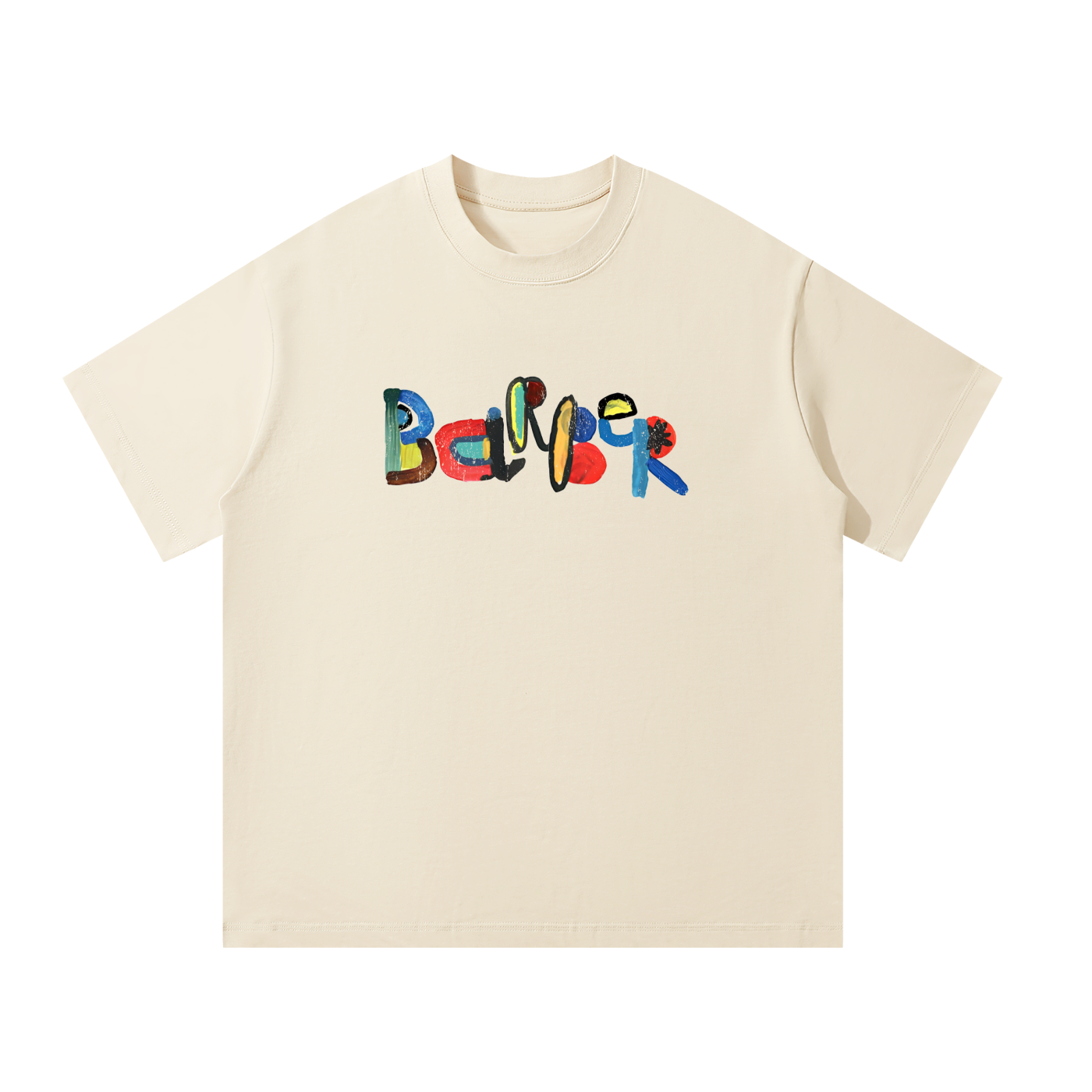 Abstract Barber Tee