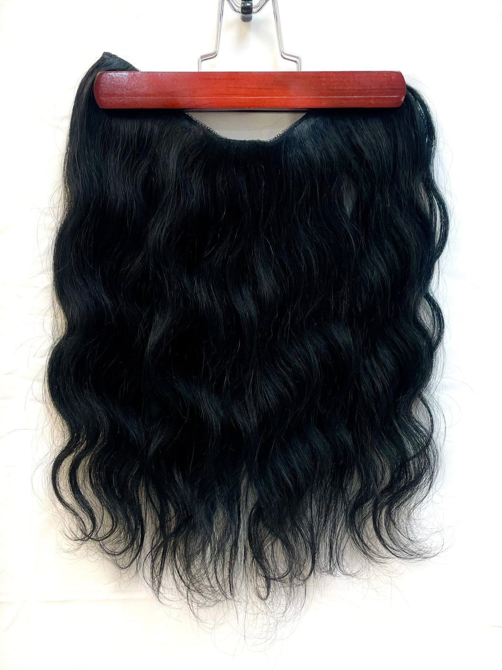 VIP Extensions 100% Human Hair BandX Halo Body Wave 18" with Clip