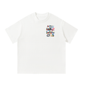 Anti Broke Barbers Club Abstract Paint Logo