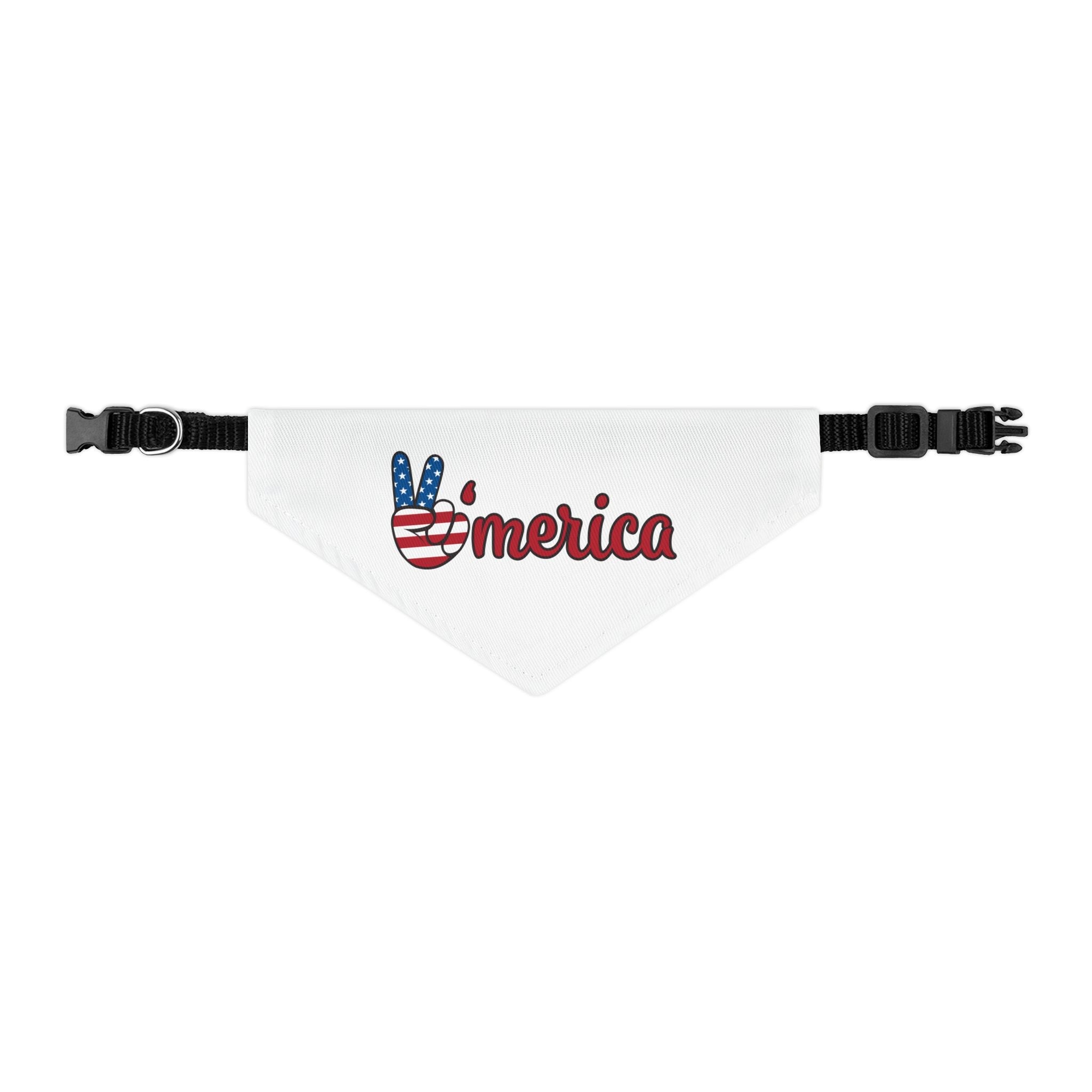 Stars and Stripes Patriotic Dog Bandana