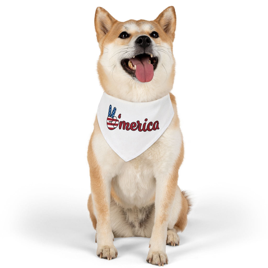 Stars and Stripes Patriotic Dog Bandana