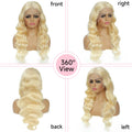 Rio Ukrainian Human Hair Body Wave Lace Front Wig - Choose Size