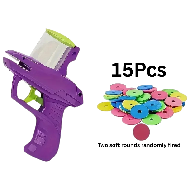 Funny Turnip Gun Cat Toy – Interactive Foam Launcher
