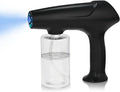 Barber Spray Bottle with Blue Light, Rechargeable Electrostatic Atomizer Sprayer, Nano Mist Sprayer for Stylist,Barber and Home Use