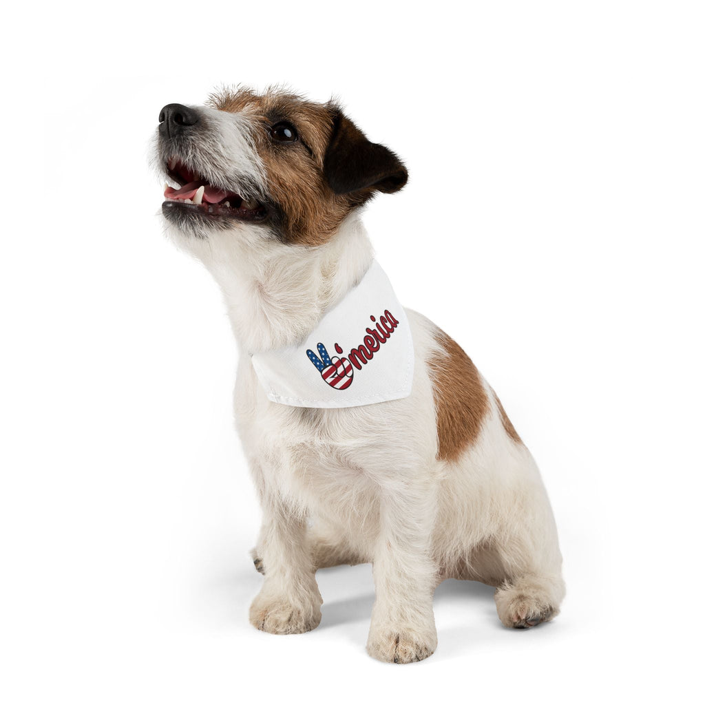 Stars and Stripes Patriotic Dog Bandana