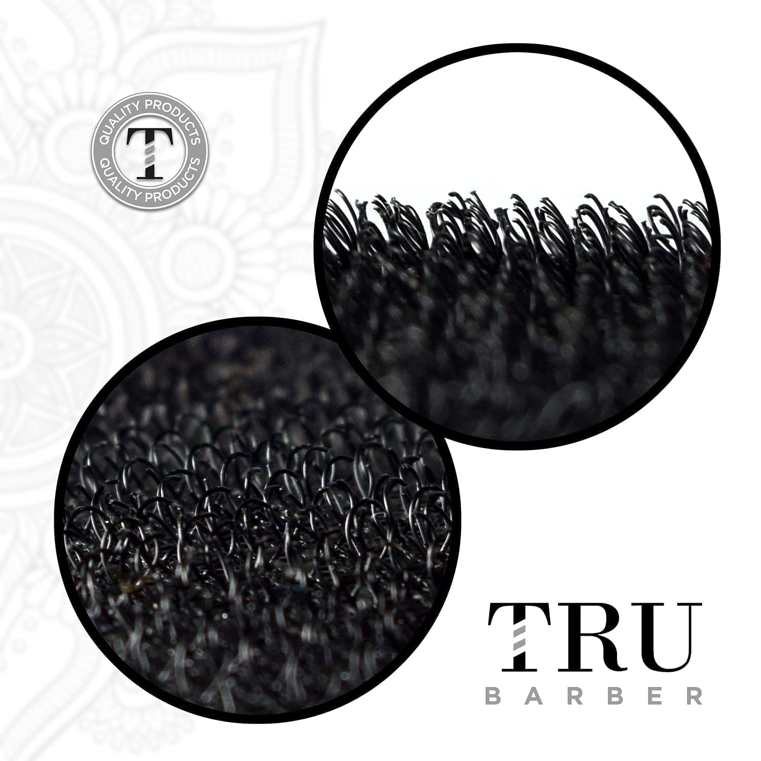 HAIR GRIPPERS ® 3 COLORS BUNDLE PACK 6 PCS for Men and Women - Salon and Barber, Hair Clips for Styling, Hair Holder Grips (Black/Red/Black)