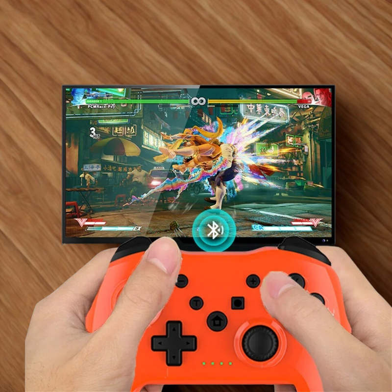 GAMINJA Wireless Controller No Latency Bluetooth Gamepad PC Joystick For Nintendo Switch Game Console PS3 TV Box PC