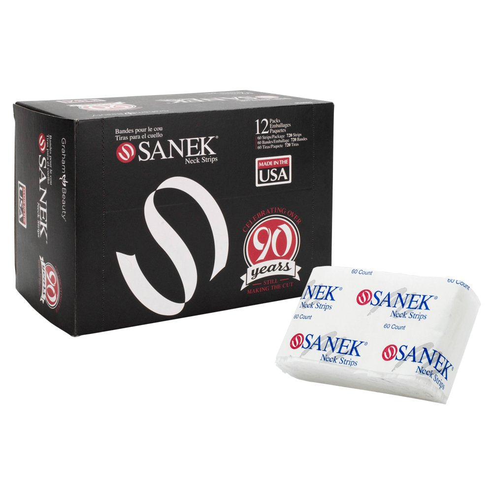 Sanek Neck Strips- 2.5 X 17.5-12 Pks W/60 per Pack" "