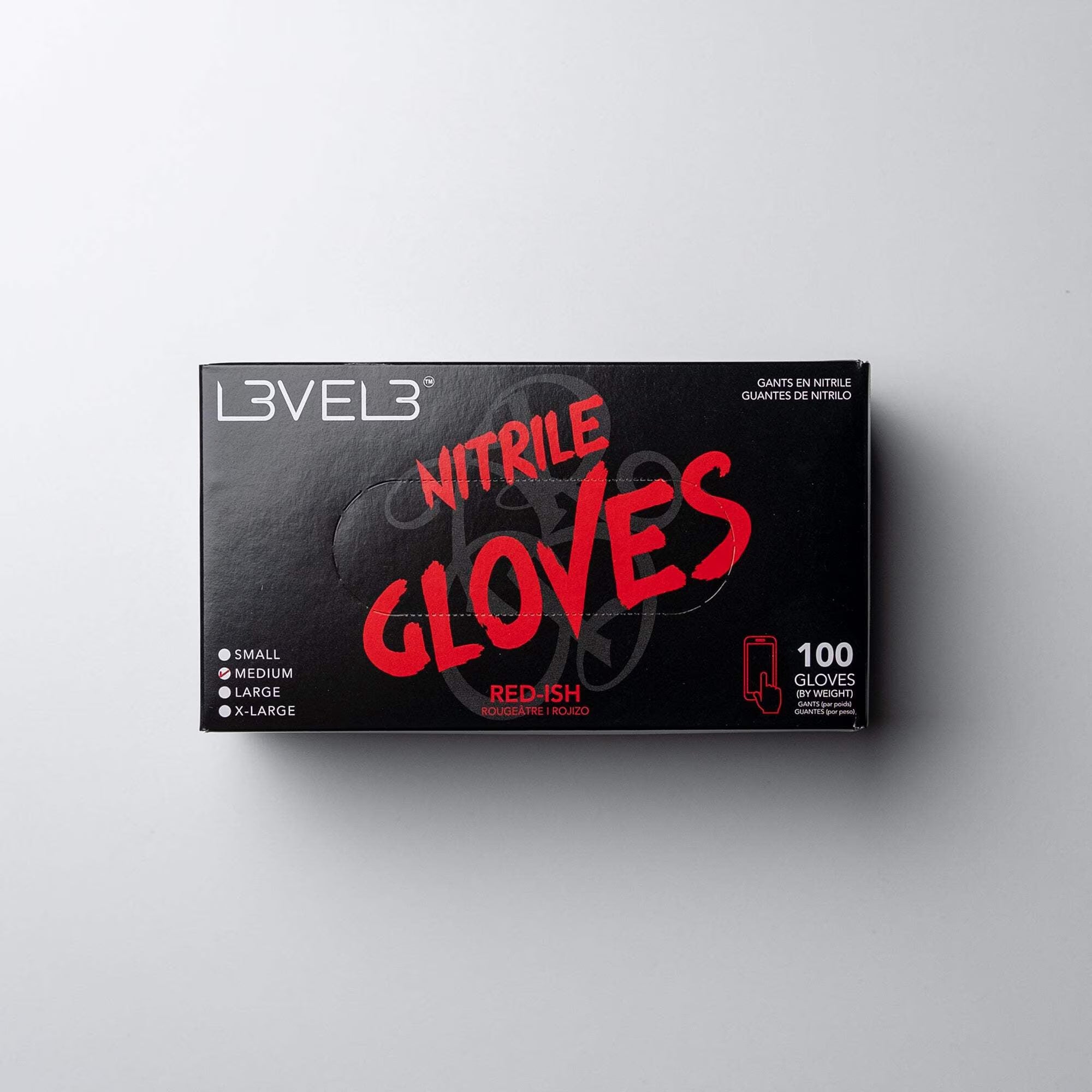 Fade Supply Pro Nitrile Gloves — Black 100 Count