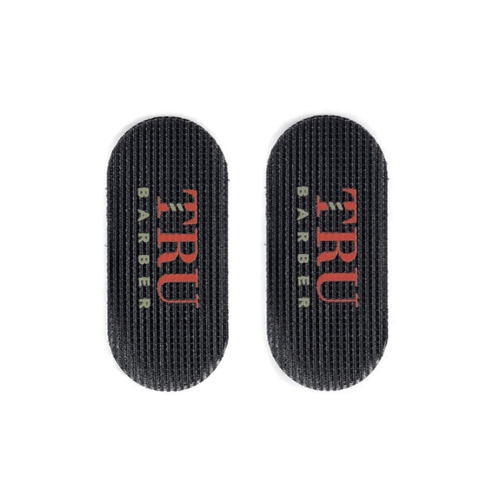 HAIR GRIPPERS ® 3 COLORS BUNDLE PACK 6 PCS for Men and Women - Salon and Barber, Hair Clips for Styling, Hair Holder Grips (Black/Red/Black)