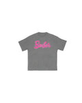 Barber Barbie Tee - Vintage Grey