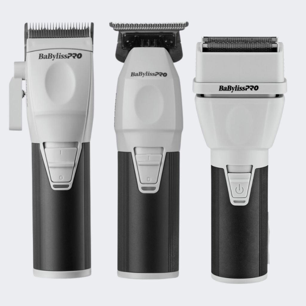 BaBylissPRO® COREFX Clipper, Trimmer & Double-Foil Shaver Combo