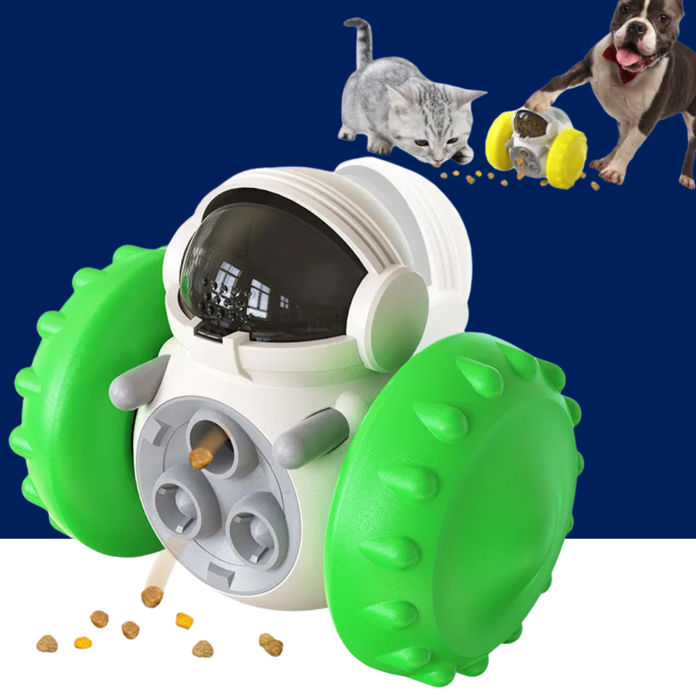 Interactive Robot Dog Treat Toy for Mental Stimulation