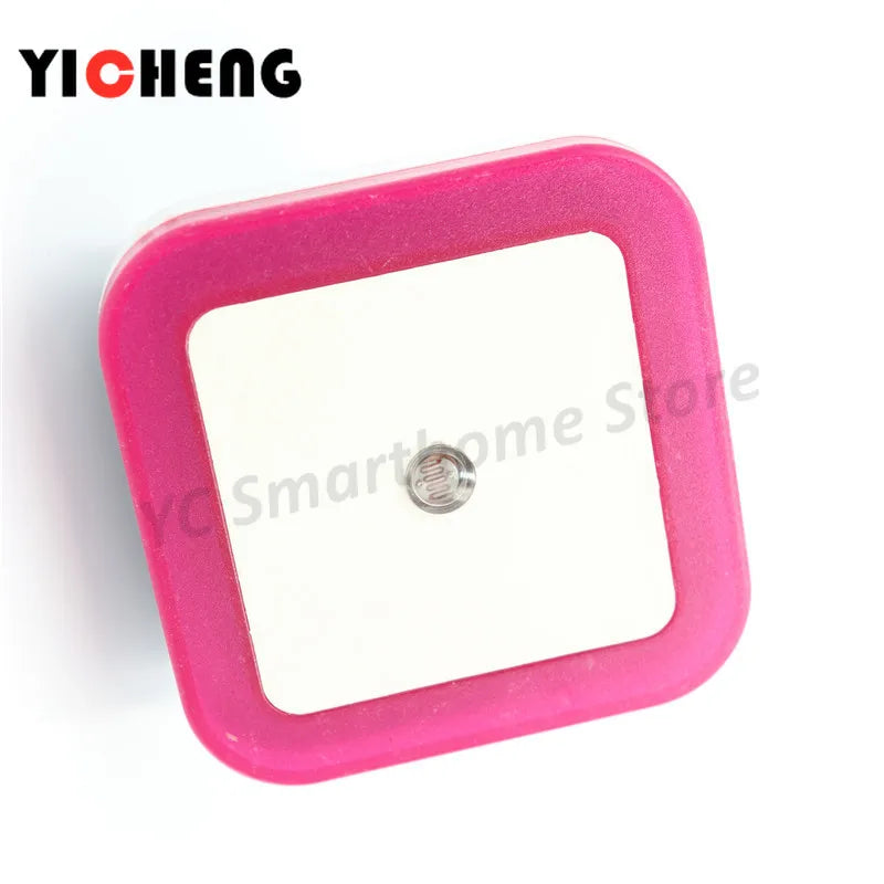 EU US Intelligent LED induction lamp square ring night lamp lamp  night light  decoration de maison  himalayan salt lamp