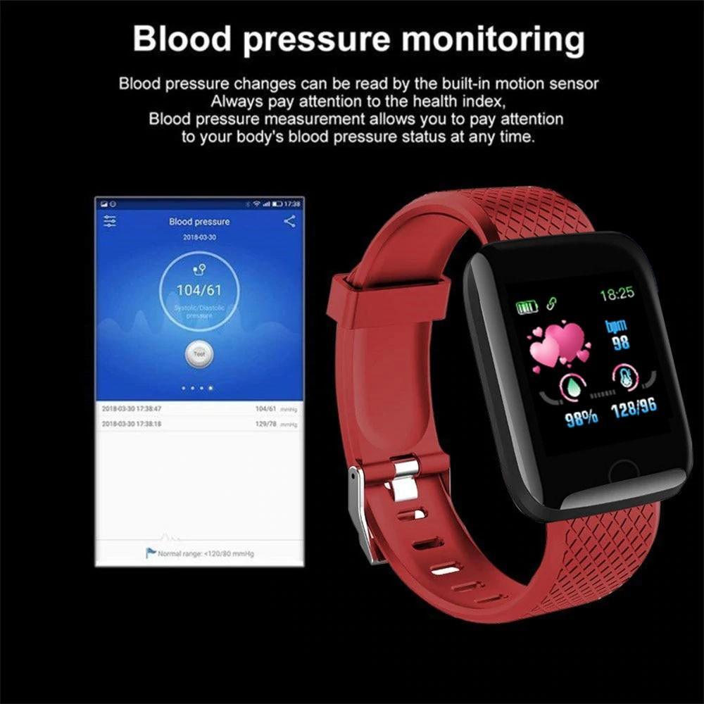 D13 Smart Watches 116 Plus With Heart Rate Watch Smart Wristband Sports Watches With Waterproof Protection For Android Sistems