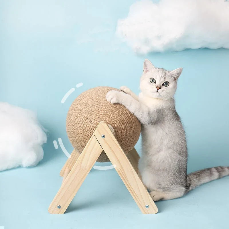 Cat Scratching Ball Toy  Board Grinding Paws Toys