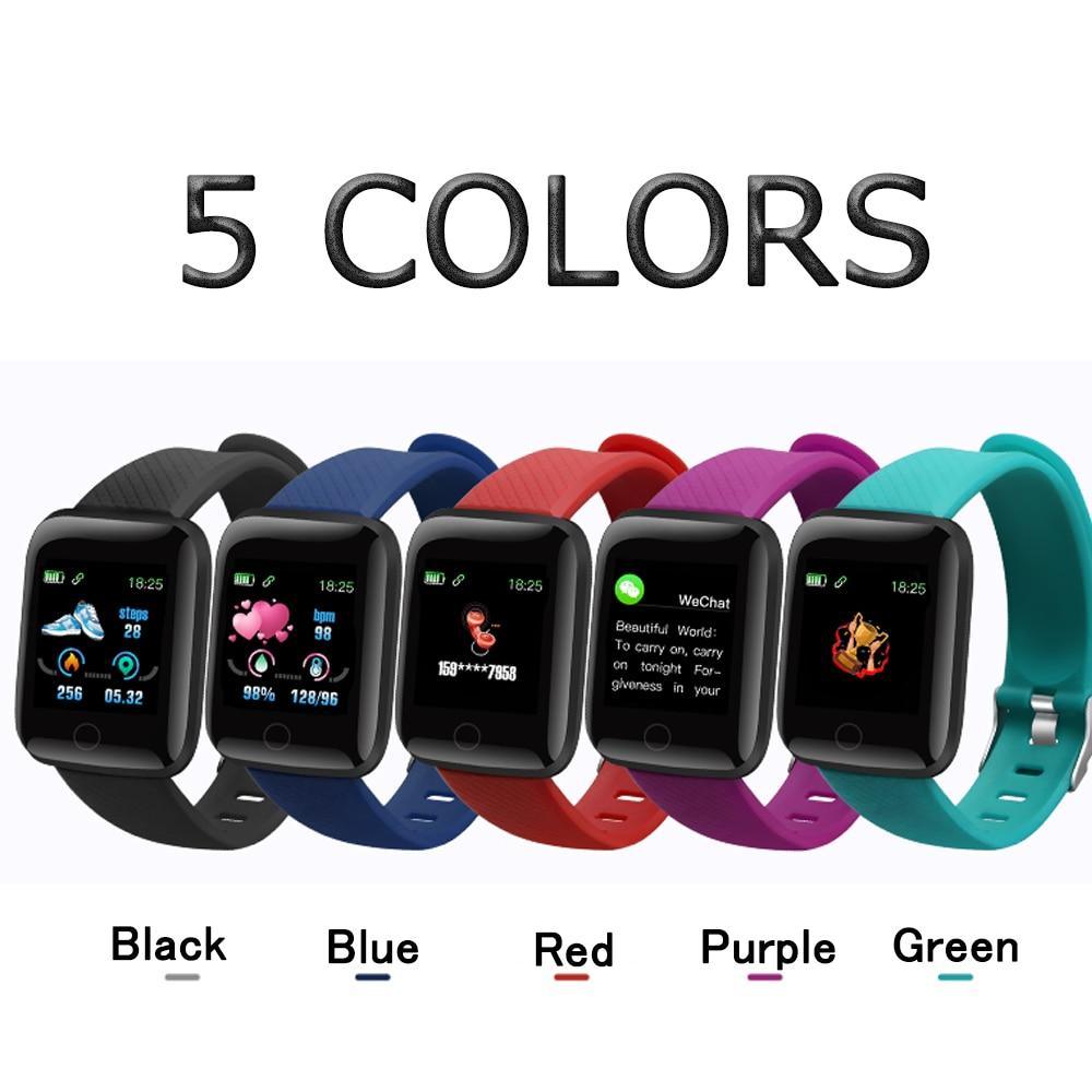D13 Smart Watches 116 Plus With Heart Rate Watch Smart Wristband Sports Watches With Waterproof Protection For Android Sistems
