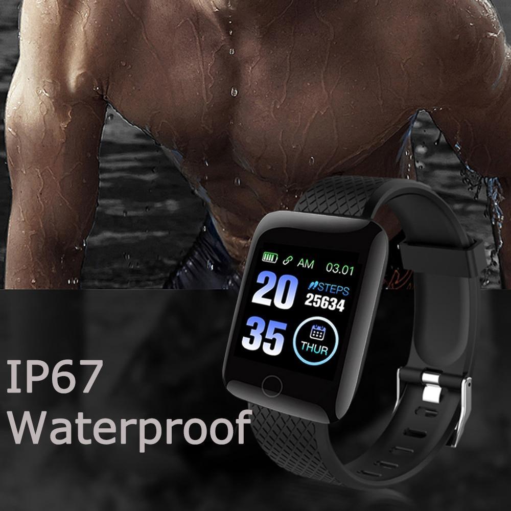 D13 Smart Watches 116 Plus With Heart Rate Watch Smart Wristband Sports Watches With Waterproof Protection For Android Sistems