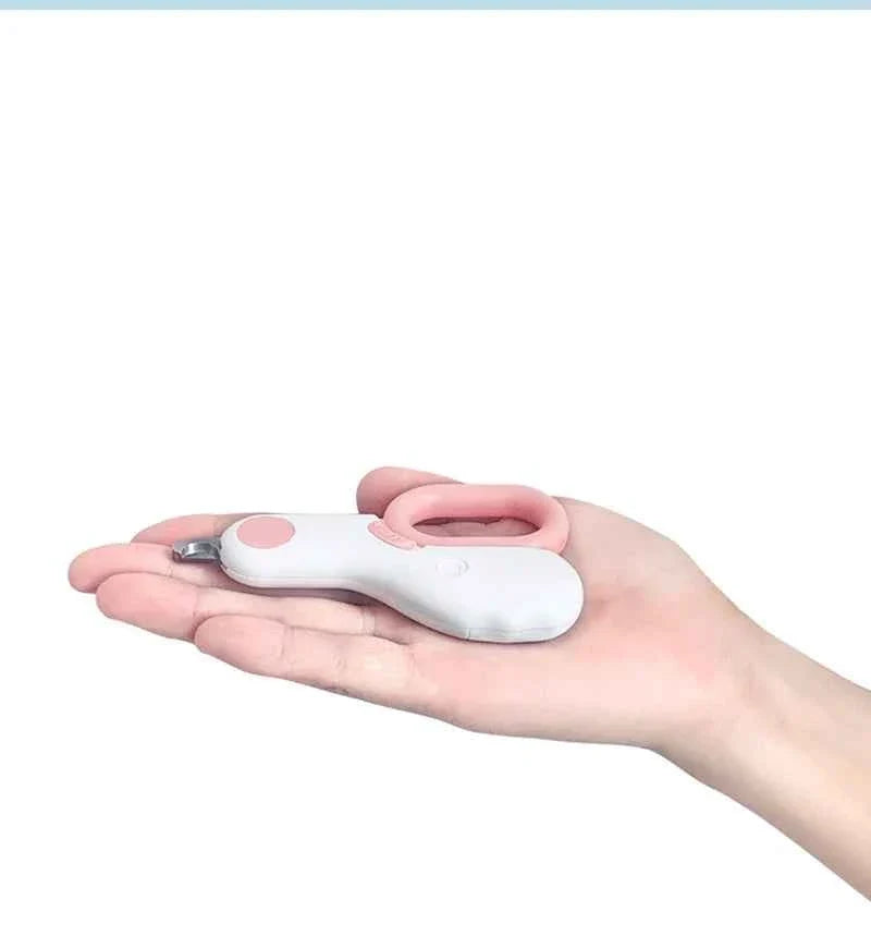 Precision Cat Nail Clipper with Safety Guard and LED Light