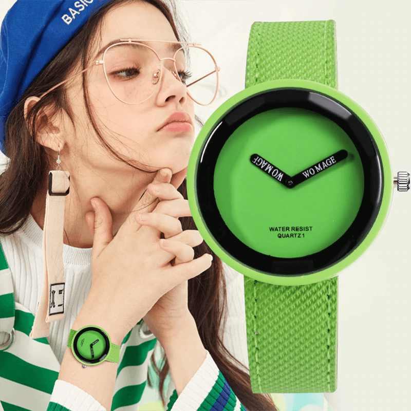 Fashion Women's Watches Leather Ladies Watch Women Watches Young Girl Watch Simple Clock For Women and Girls