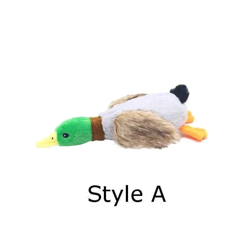 Durable Squeaky Duck Dog Toy