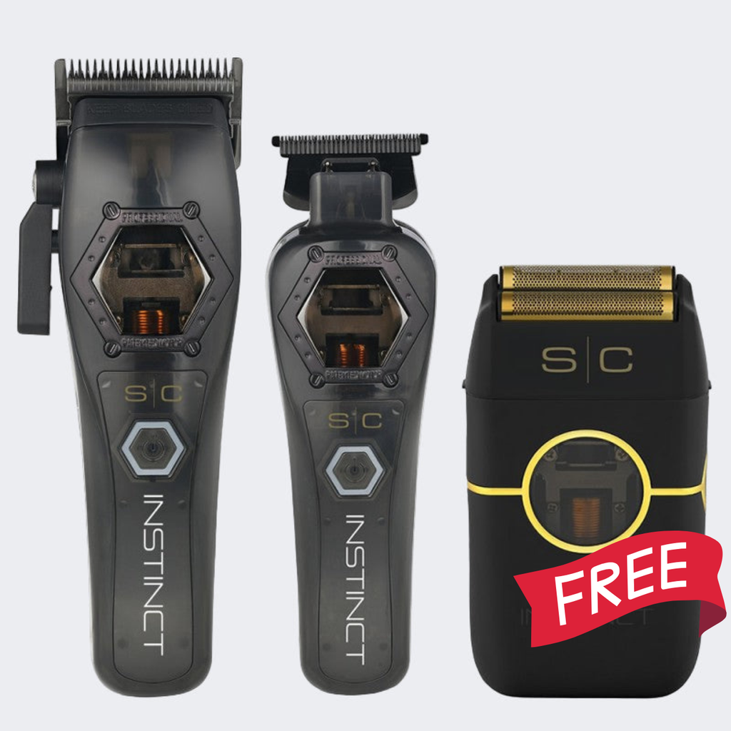 StyleCraft Metal Instinct Collection – Clipper, Trimmer & Shaver
