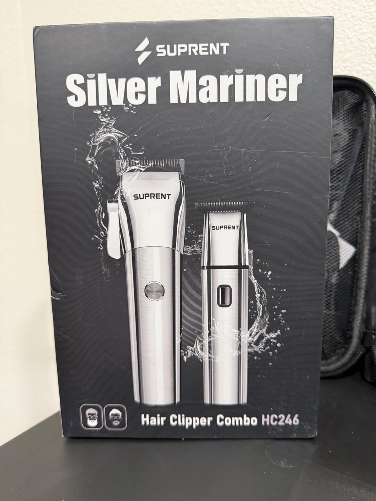 SUPRENT Silver Mariner HC246 Clipper and Trimmer Set