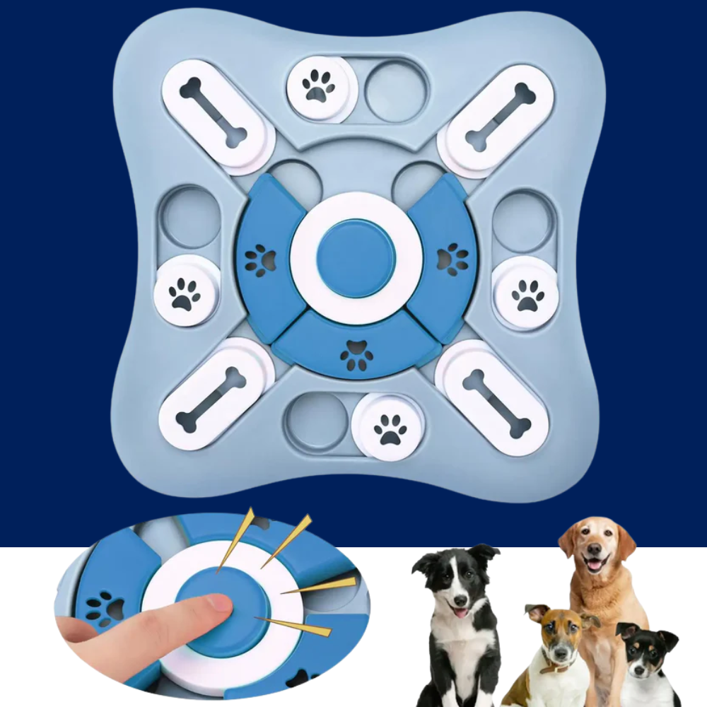 Interactive Dog Treat Puzzle Toy for Mental Stimulation