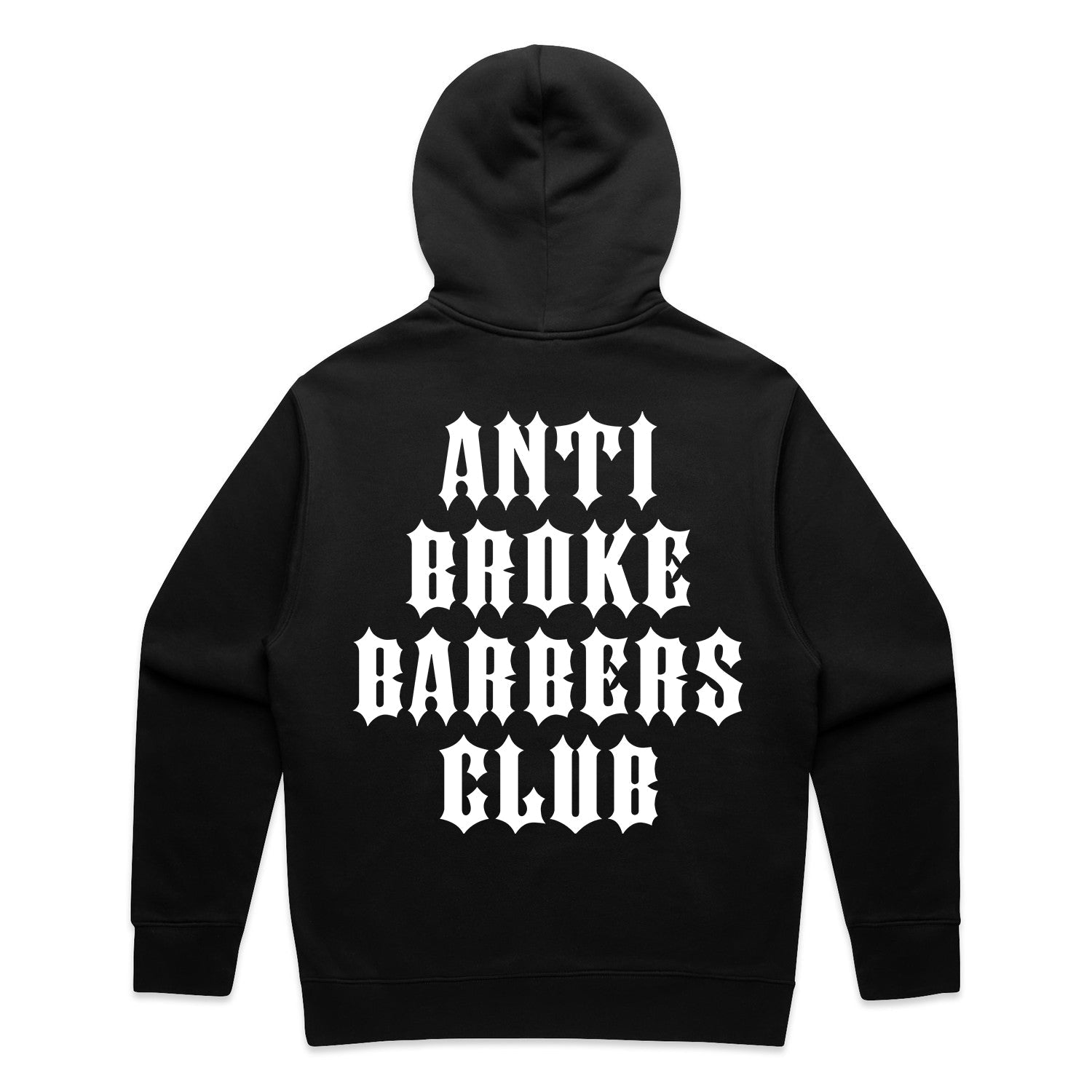Razor Sharp Logo Hoodie - Black