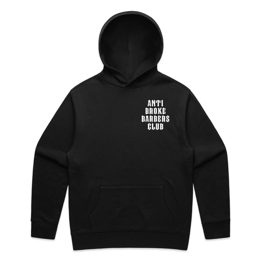Razor Sharp Logo Hoodie - Black