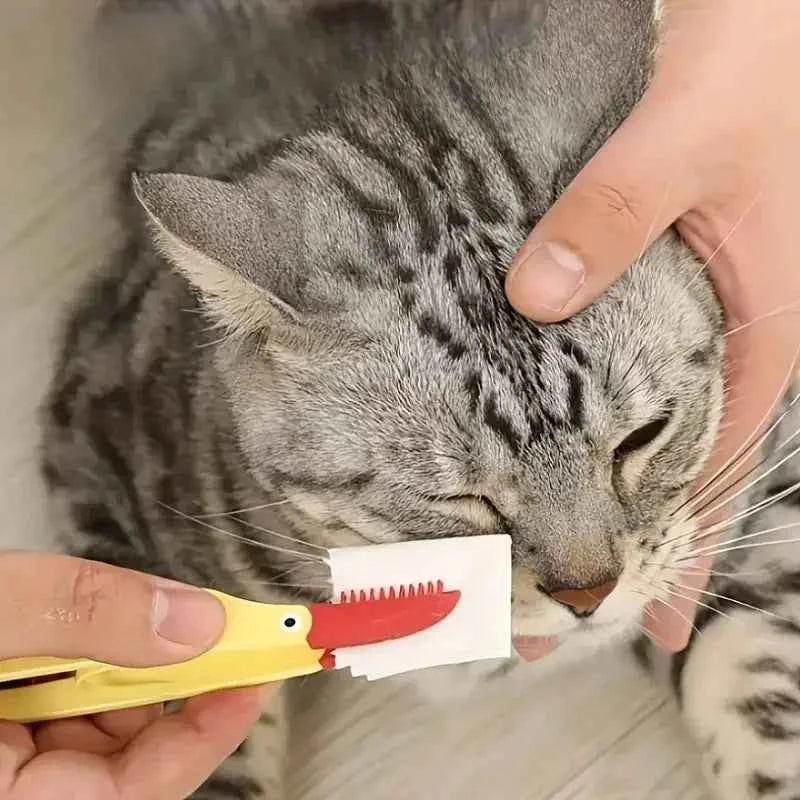 Double-Sided Tear Stain Remover Comb For Pets