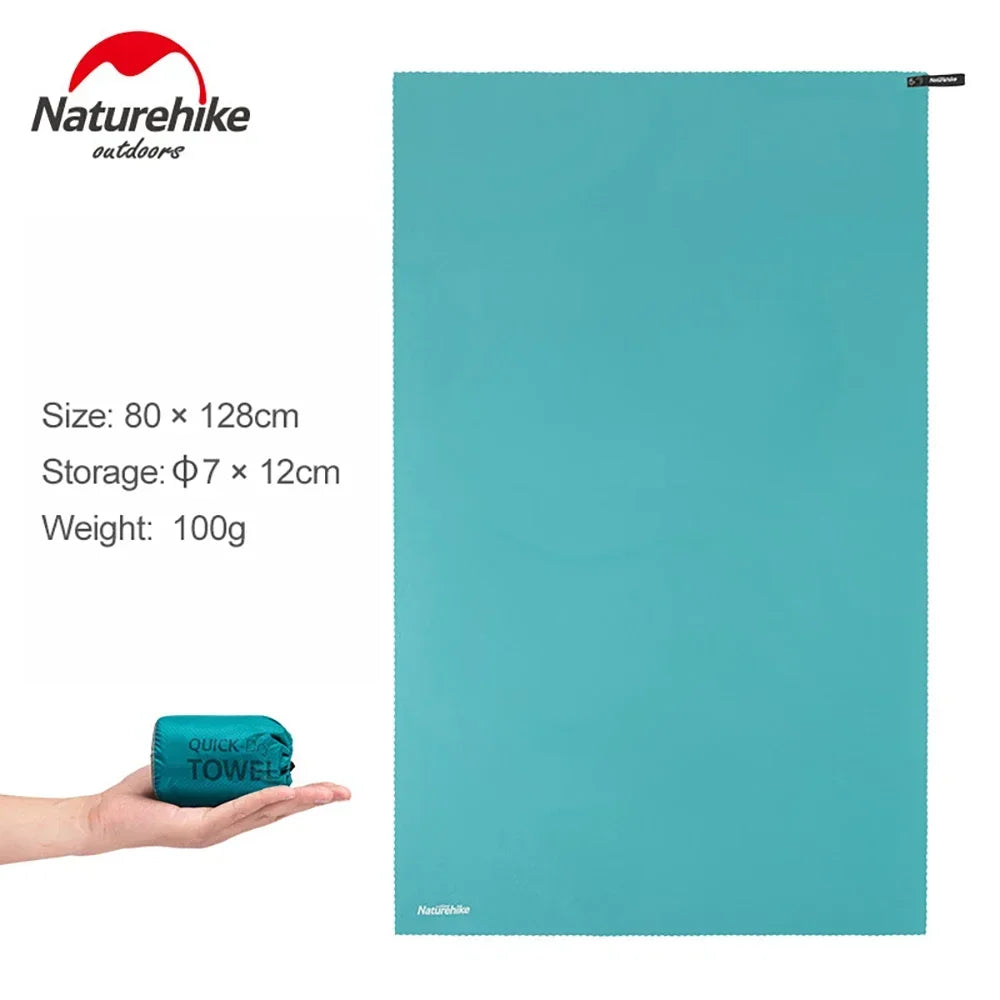 Naturehike Quick Dry Microfiber Towel,Breathable Portable Swimming Travel Towel,Portable Ultralight Camping Hiking Bath Towels