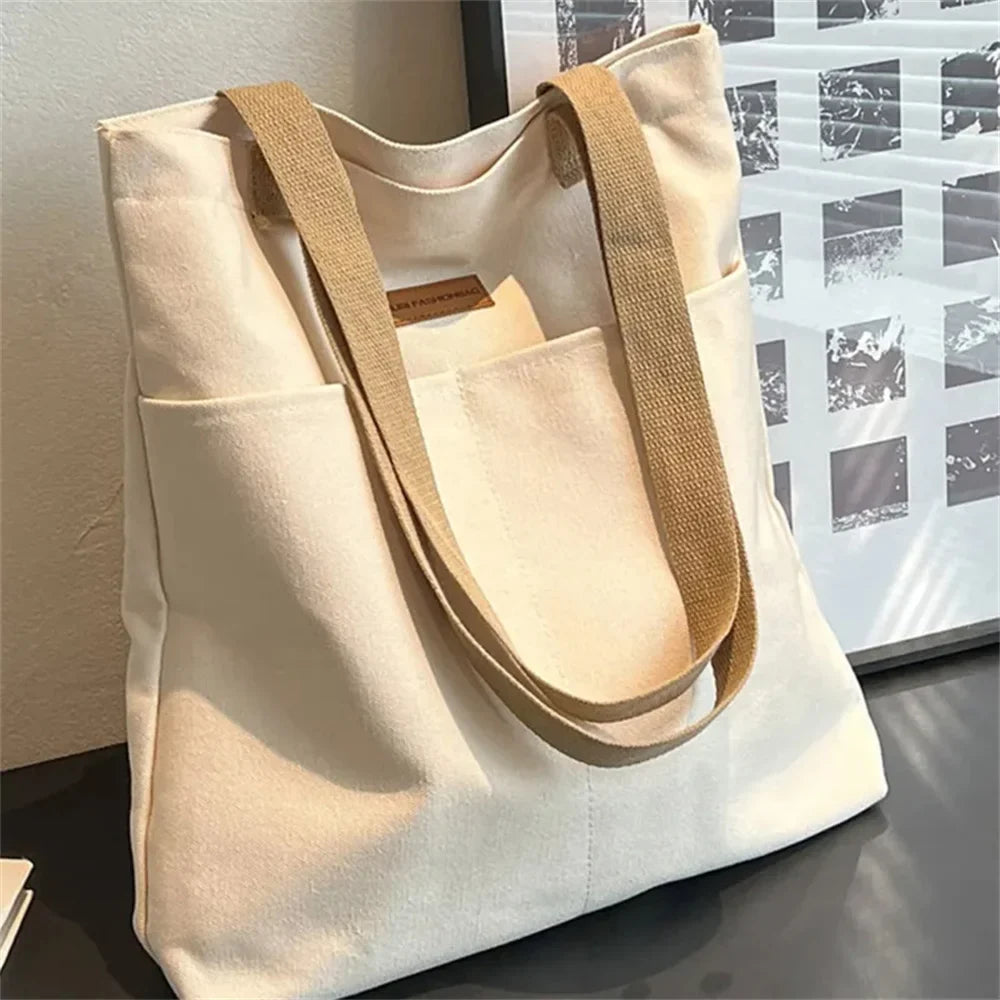 Eco-Friendly Canvas Tote Bag – Stylish, Spacious & Practical