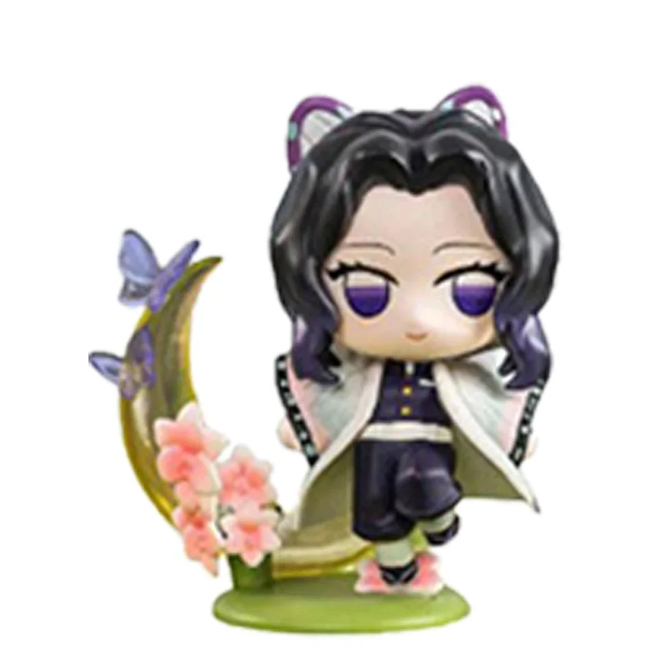 Demon Slayer Tanjiro Kamado Nezuko anime cartoon figure blind box creative personalized statue model ornament surprise gift box