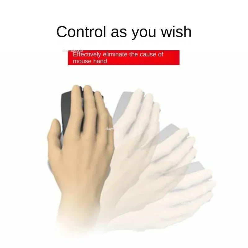 Ergonomic Silicone Mouse Pad with Wrist Rest – Non-Slip Gel Support Mat for Office, Gaming, and PC