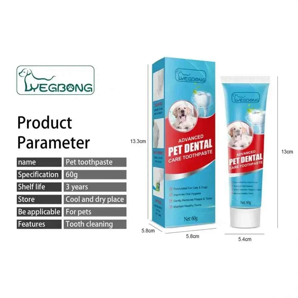 Complete Pet Toothbrush And Toothpaste Kit