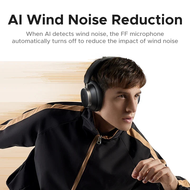 UGREEN Studio Pro ANC Wireless Headphones – Over-Ear Bluetooth Hi-Res