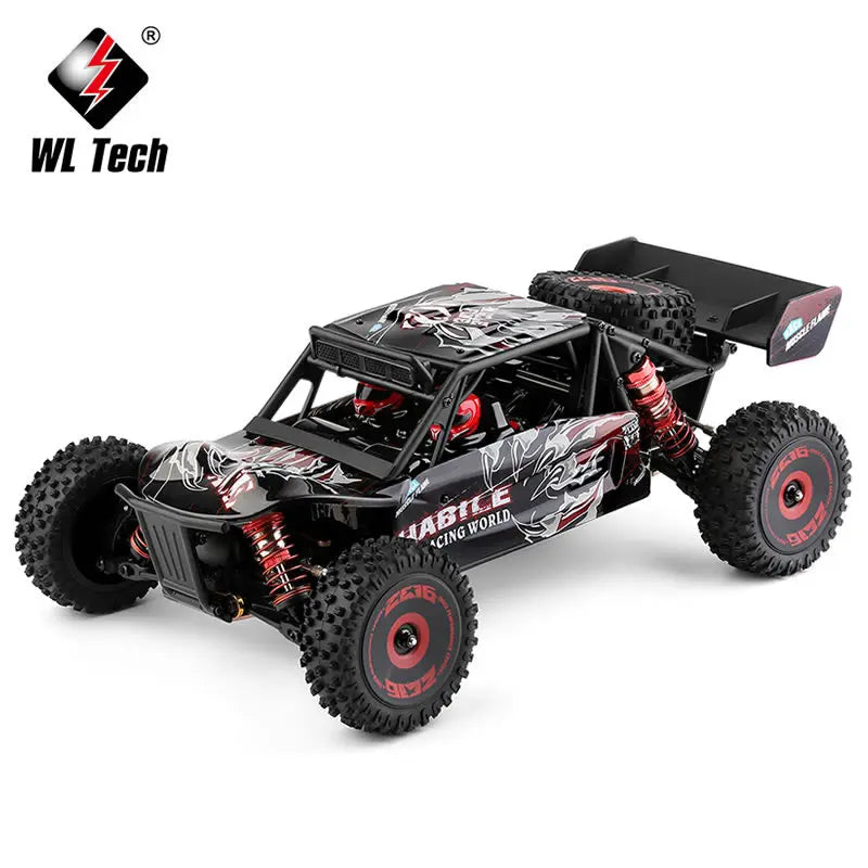 WLtoys 124016 V8 124019 Pro 1:12 4WD RC Racing Car High-Speed Brushless Motor Off-Road Remote Control Drift Climbing Kids Toys
