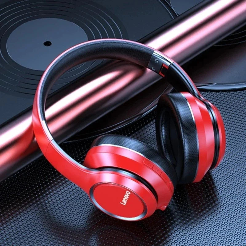 Lenovo HD200 Bluetooth Over-Ear Headphones – Foldable Hi-Fi Gaming Headset