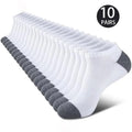 10 Pairs Breathable Low-Cut Socks – Odor Proof & Sweat Absorbing