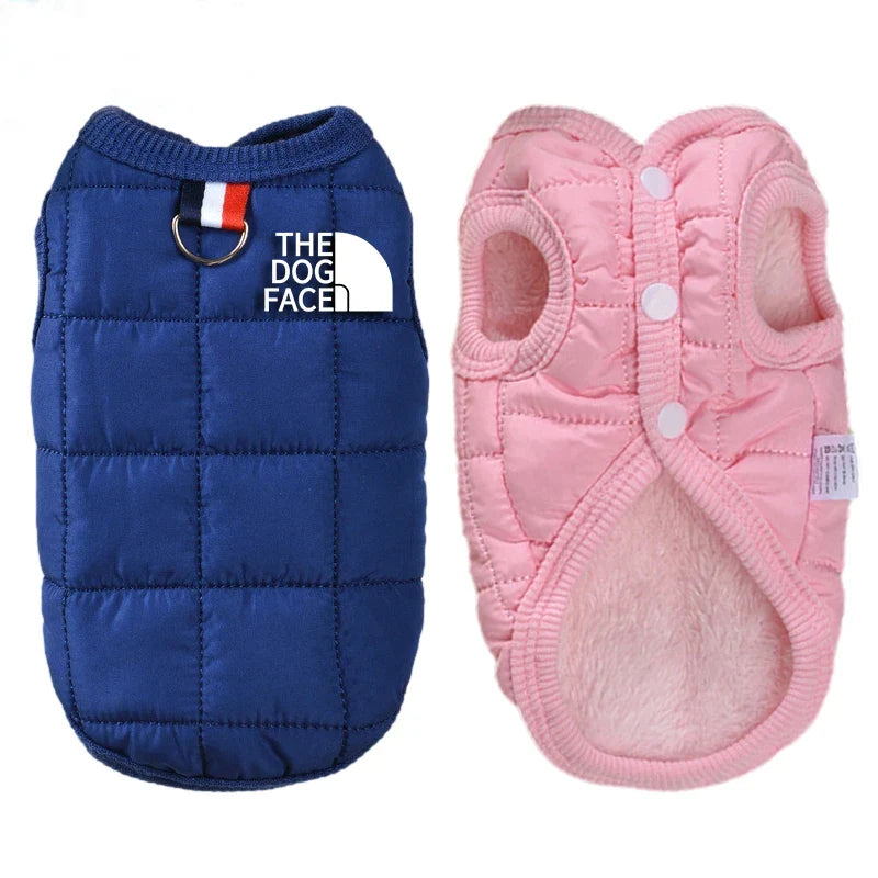 Designer Trendy Dog Clothes – Winter Warm Pet Coat for Small & Medium Dogs