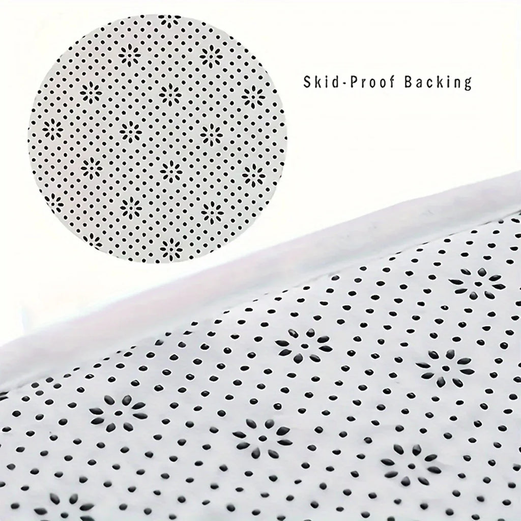 Long Hair Absorbent Bathroom Mat – Furry Non-Slip Shower, Toilet & Entrance Foot Wiping Rug