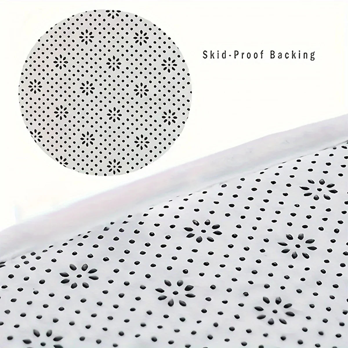 Long Hair Absorbent Bathroom Mat – Soft Furry Non-Slip Shower Floor Rug