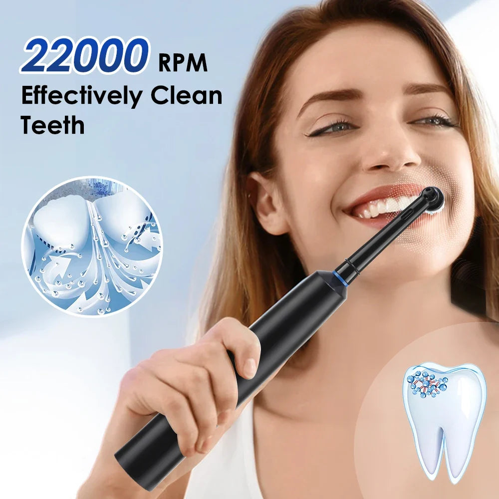 Intelligent Rotating Electric Toothbrush – Rechargeable Smart Tooth Cleaner Compatible with Oral-B Brush Heads | Deep Cleaning Automatic Toothbrush