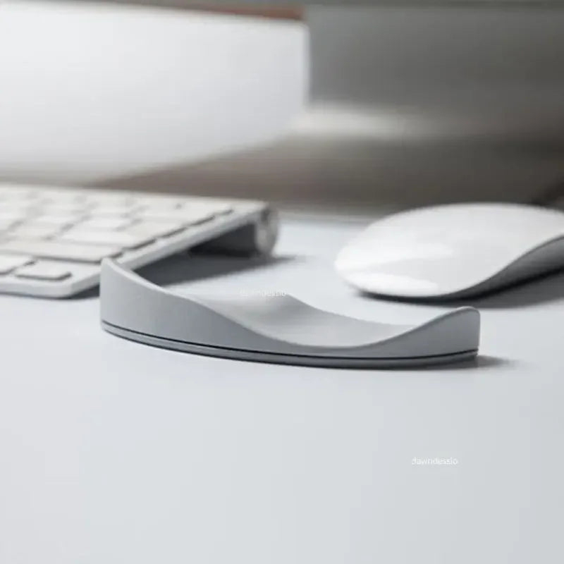 Ergonomic Silicone Mouse Pad with Wrist Rest – Non-Slip Gel Support Mat for Office, Gaming, and PC
