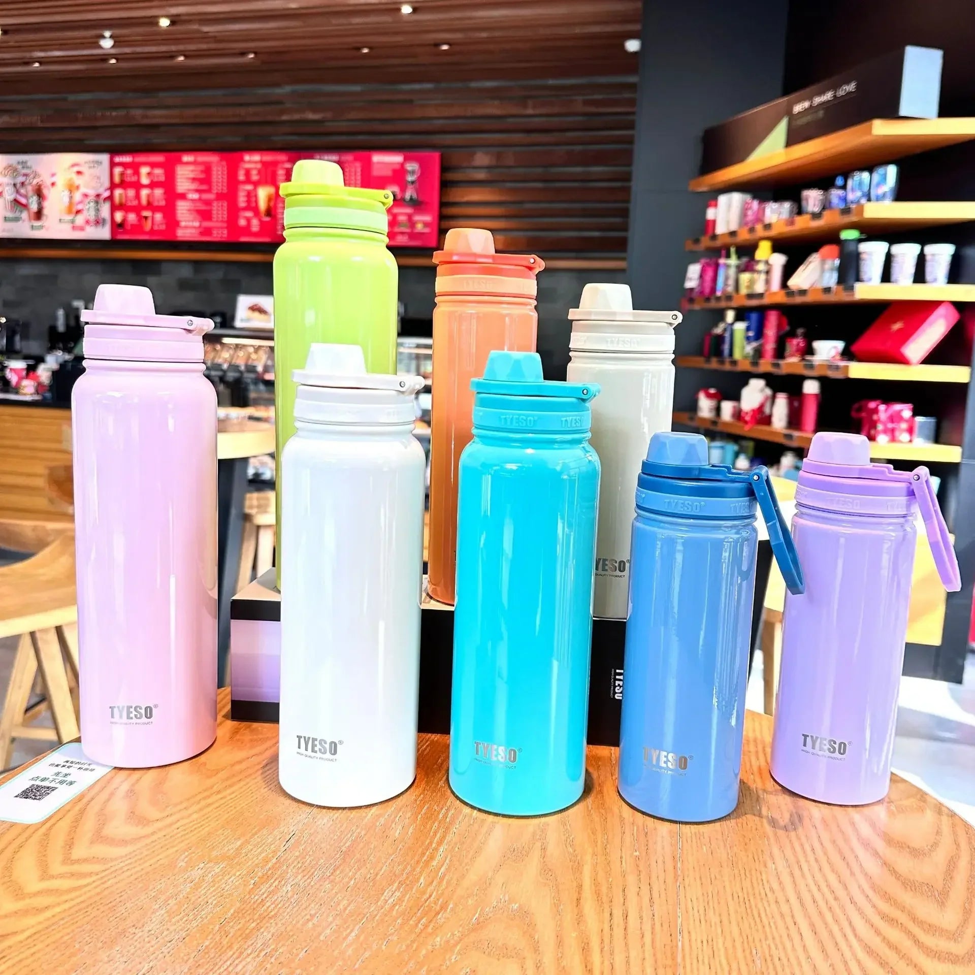 Stainless Steel Thermal Water Bottle – Portable Vacuum Insulated Tumbler for Hot & Cold Drinks, Sports & Travel