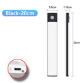 LED Bar Light Motion Sensor USB Rechargeable Led Cabinet Lights for Kitchen Wardrobe Cabinet Lighting 30cm/40cm/50cm Night Light