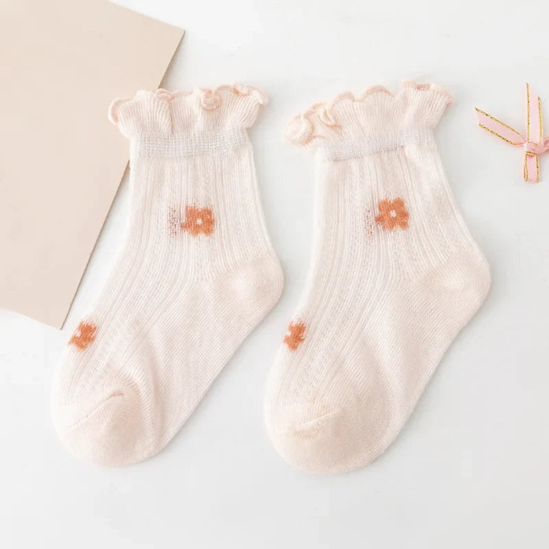 3Pair/lot New Newborn Baby Socks Summer Thin Casual Kids' Baby