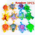 3PCS Kids Funny Dinosaur Animals Inflate Vent Balls Toy Squeeze Soft Ball Balloon Fidget Party Sports Cute Funny Games Toys Gift